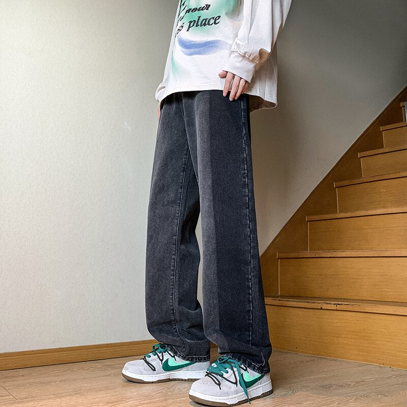 Stripe Jeans™ - Straight Fit Denim Pants
