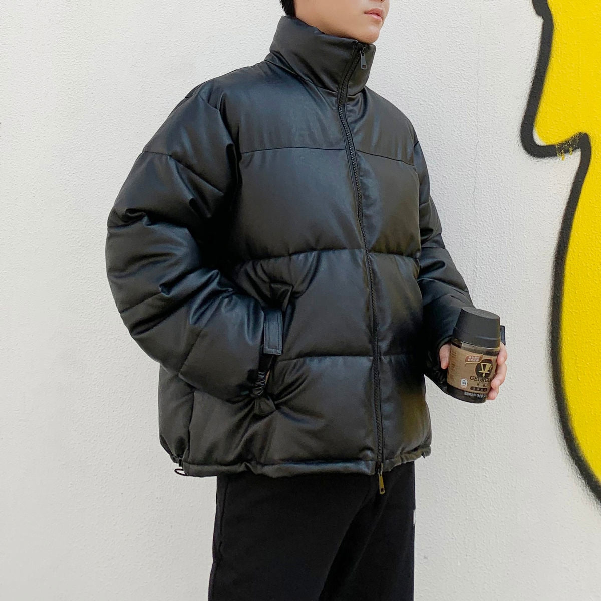 Leather Puffer™ - Jacket