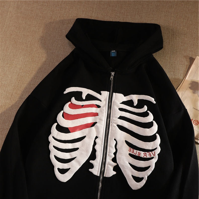 Primark 2025 skeleton hoodie